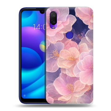 Силиконовый противоударный чехол на Xiaomi Mi Play с принтом женский Силиконовый противоударный чехол на Xiaomi Mi Play с принтом женский