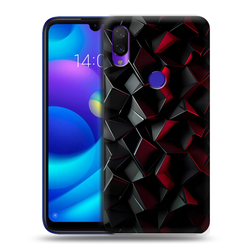 Пластиковый чехол на Xiaomi Mi Play с принтом Абстракция Пластиковый чехол на Xiaomi Mi Play с принтом Абстракция