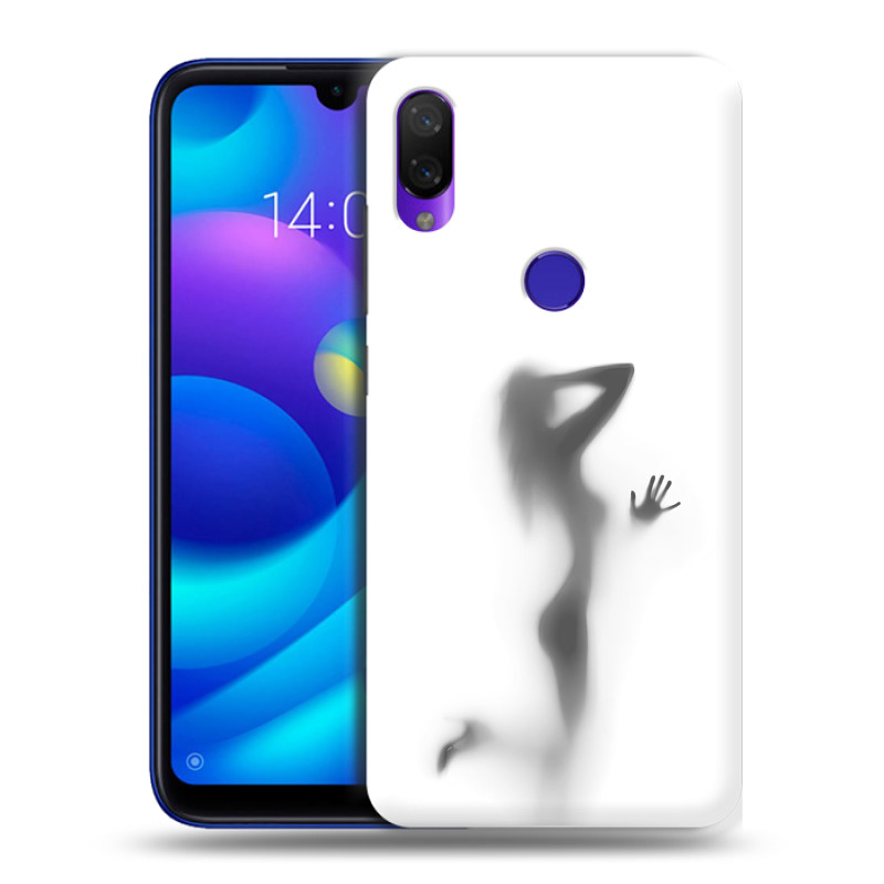 Пластиковый чехол на Xiaomi Mi Play с принтом Силуэт Пластиковый чехол на Xiaomi Mi Play с принтом Силуэт