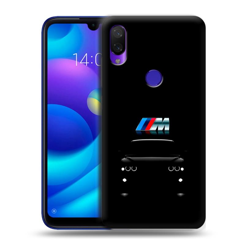 Силиконовый противоударный чехол на Xiaomi Mi Play с принтом БМВ BMW Силиконовый противоударный чехол на Xiaomi Mi Play с принтом БМВ BMW