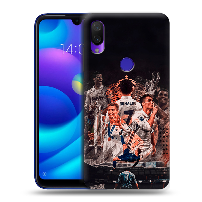 Пластиковый чехол на Xiaomi Mi Play с принтом Реал Роналдо Real Ronaldo Пластиковый чехол на Xiaomi Mi Play с принтом Реал Роналдо Real Ronaldo