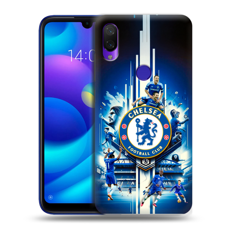 Пластиковый чехол на Xiaomi Mi Play с принтом Chelsea Челси Пластиковый чехол на Xiaomi Mi Play с принтом Chelsea Челси