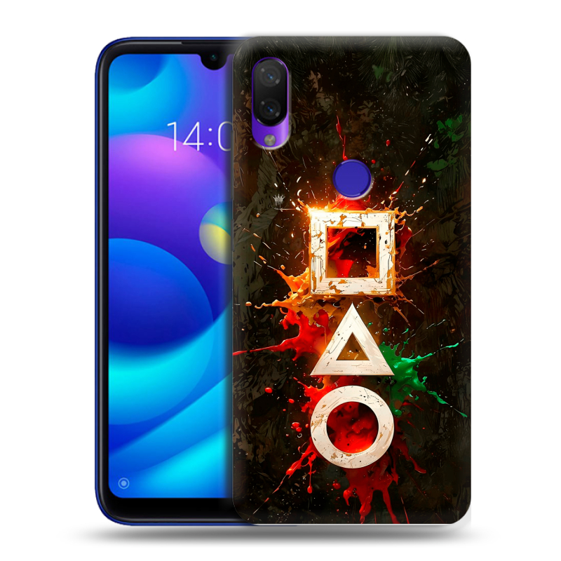 Пластиковый чехол на Xiaomi Mi Play с принтом Squid Game Игра кальмара Пластиковый чехол на Xiaomi Mi Play с принтом Squid Game Игра кальмара