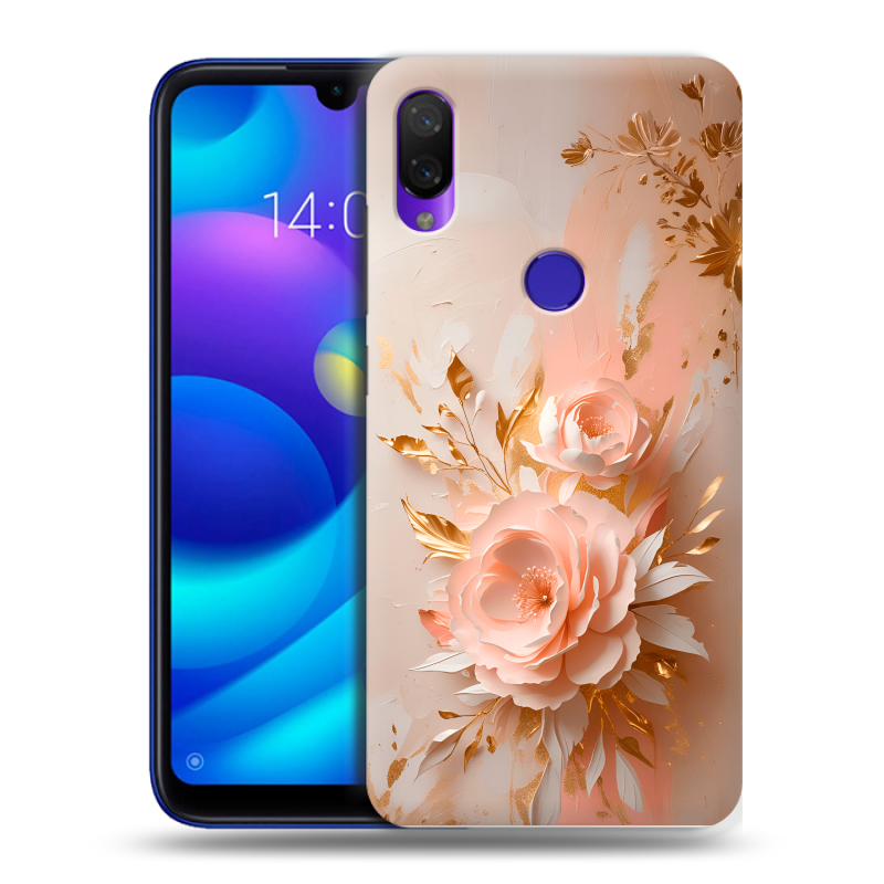 Пластиковый чехол на Xiaomi Mi Play с принтом женский Пластиковый чехол на Xiaomi Mi Play с принтом женский