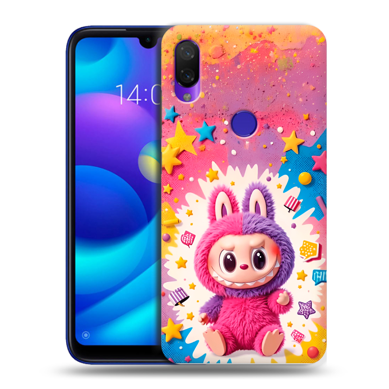 Пластиковый чехол на Xiaomi Mi Play с принтом Labubu Лабубу Пластиковый чехол на Xiaomi Mi Play с принтом Labubu Лабубу