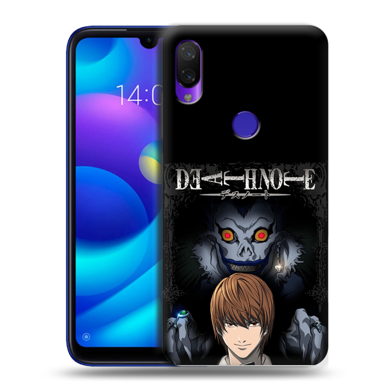 Пластиковый чехол на Xiaomi Mi Play с принтом Death note Тетрадь смерти Пластиковый чехол на Xiaomi Mi Play с принтом Death note Тетрадь смерти