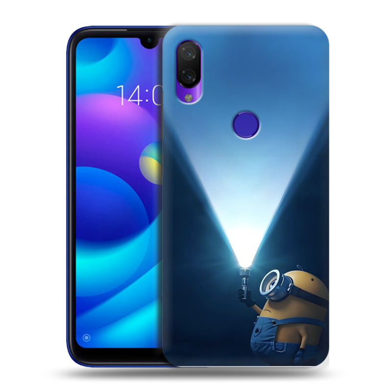 Пластиковый чехол на Xiaomi Mi Play с принтом Миньоны Пластиковый чехол на Xiaomi Mi Play с принтом Миньоны