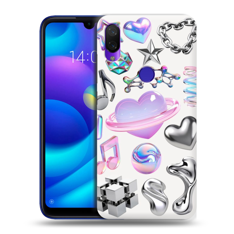 Пластиковый чехол на Xiaomi Mi Play с принтом Y2K Пластиковый чехол на Xiaomi Mi Play с принтом Y2K