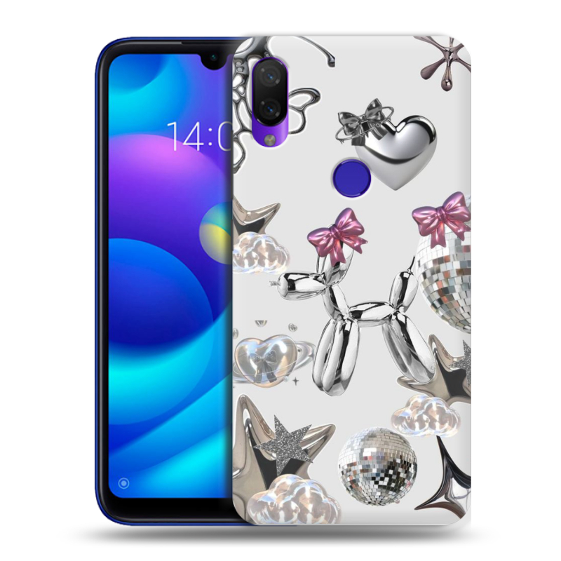 Силиконовый противоударный чехол на Xiaomi Mi Play с принтом Y2K Силиконовый противоударный чехол на Xiaomi Mi Play с принтом Y2K