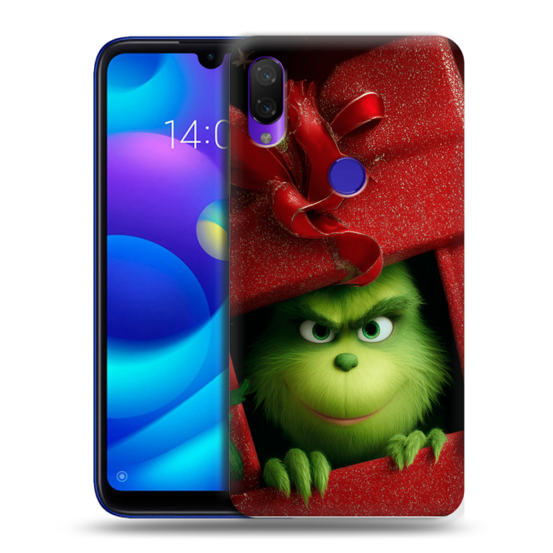 Пластиковый чехол на Xiaomi Mi Play с принтом Новый год Пластиковый чехол на Xiaomi Mi Play с принтом Новый год