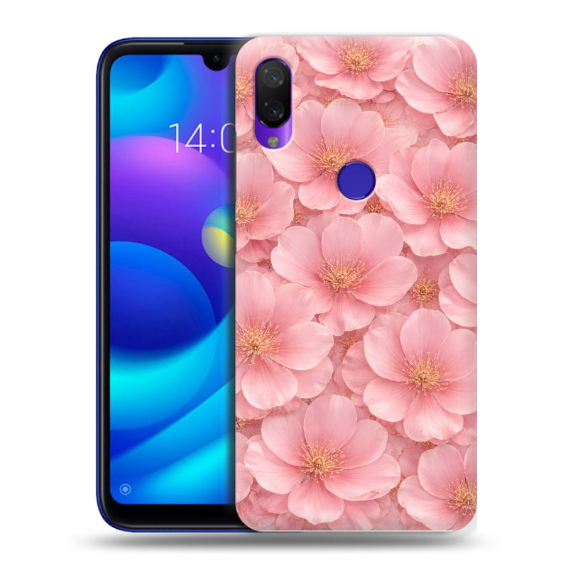Силиконовый противоударный чехол на Xiaomi Mi Play с принтом женский Силиконовый противоударный чехол на Xiaomi Mi Play с принтом женский