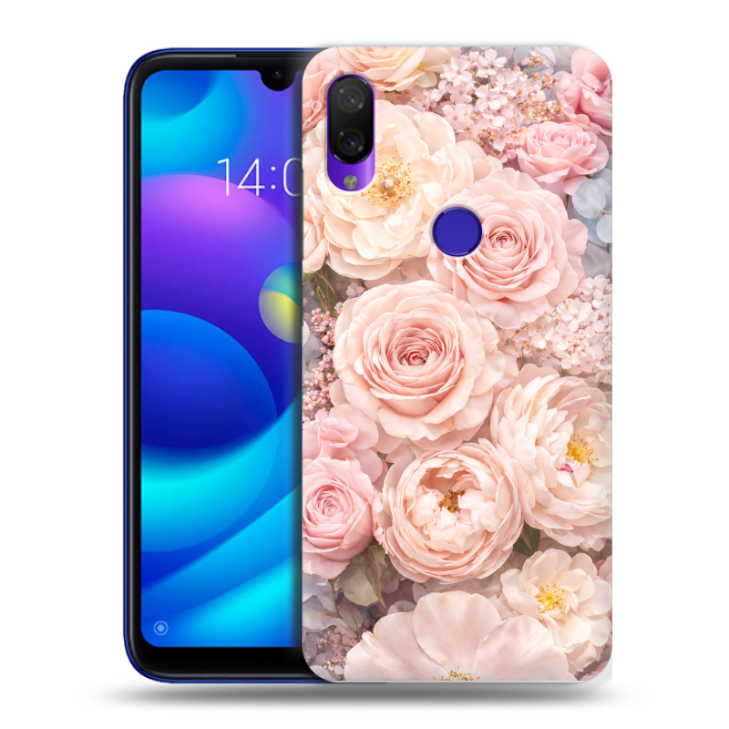 Силиконовый противоударный чехол на Xiaomi Mi Play с принтом женский Силиконовый противоударный чехол на Xiaomi Mi Play с принтом женский