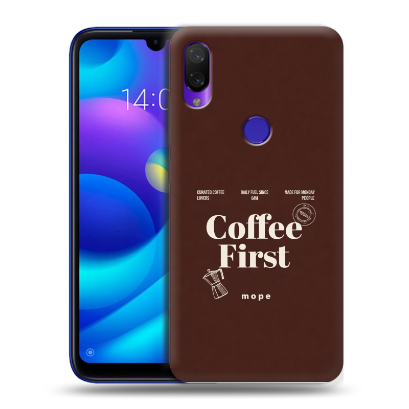 Пластиковый чехол на Xiaomi Mi Play с принтом женский Пластиковый чехол на Xiaomi Mi Play с принтом женский