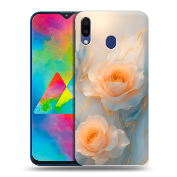 Силиконовый чехол на Samsung Galaxy M20 с принтом Женский Силиконовый чехол на Samsung Galaxy M20 с принтом Женский