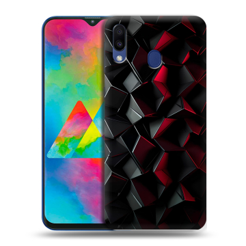 Силиконовый чехол на Samsung Galaxy M20 с принтом Абстракция Силиконовый чехол на Samsung Galaxy M20 с принтом Абстракция
