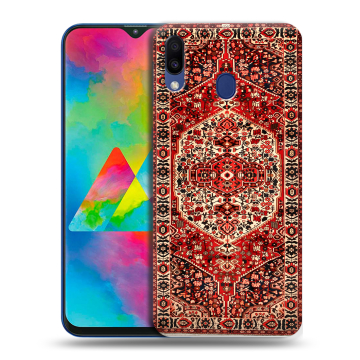 Силиконовый чехол на Samsung Galaxy M20 с принтом Ковер