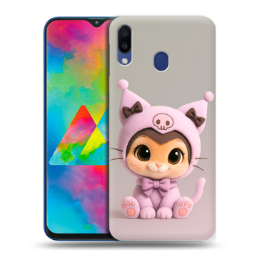 Силиконовый чехол на Samsung Galaxy M20 с принтом Куроми Kuromi Силиконовый чехол на Samsung Galaxy M20 с принтом Куроми Kuromi