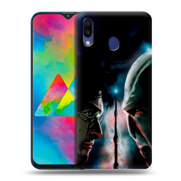 Силиконовый чехол на Samsung Galaxy M20 с принтом Гарри Поттер Harry Potter Силиконовый чехол на Samsung Galaxy M20 с принтом Гарри Поттер Harry Potter