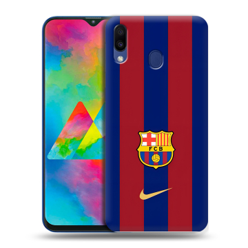 Силиконовый чехол на Samsung Galaxy M20 с принтом Барселона Barcelona Силиконовый чехол на Samsung Galaxy M20 с принтом Барселона Barcelona