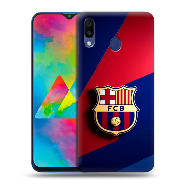 Силиконовый чехол на Samsung Galaxy M20 с принтом Барселона Barcelona Силиконовый чехол на Samsung Galaxy M20 с принтом Барселона Barcelona