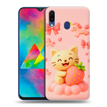 Силиконовый чехол на Samsung Galaxy M20 с принтом для девочек Силиконовый чехол на Samsung Galaxy M20 с принтом для девочек