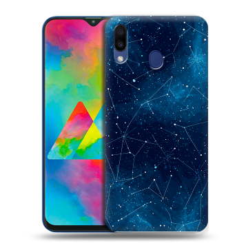 Силиконовый чехол на Samsung Galaxy M20 с принтом Космос звезды Силиконовый чехол на Samsung Galaxy M20 с принтом Космос звезды