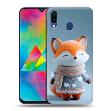 Силиконовый чехол на Samsung Galaxy M20 с принтом Лиса Силиконовый чехол на Samsung Galaxy M20 с принтом Лиса