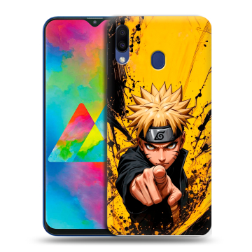 Силиконовый чехол на Samsung Galaxy M20 с принтом Naruto Наруто Силиконовый чехол на Samsung Galaxy M20 с принтом Naruto Наруто