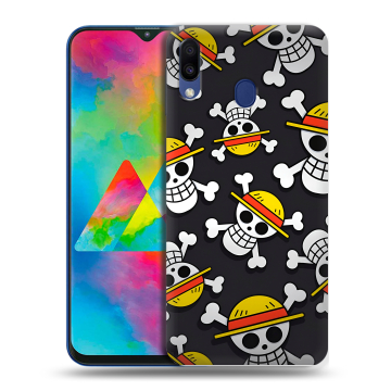 Силиконовый чехол на Samsung Galaxy M20 с принтом One Piece Ван Пис Силиконовый чехол на Samsung Galaxy M20 с принтом One Piece Ван Пис