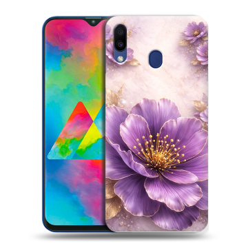 Силиконовый чехол на Samsung Galaxy M20 с принтом женский Силиконовый чехол на Samsung Galaxy M20 с принтом женский