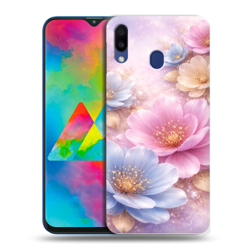 Силиконовый чехол на Samsung Galaxy M20 с принтом женский Силиконовый чехол на Samsung Galaxy M20 с принтом женский