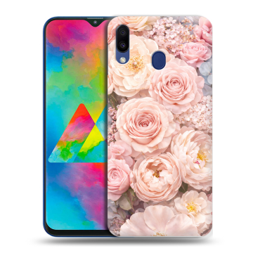 Силиконовый чехол на Samsung Galaxy M20 с принтом женский Силиконовый чехол на Samsung Galaxy M20 с принтом женский