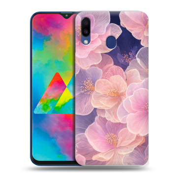 Силиконовый чехол на Samsung Galaxy M20 с принтом женский Силиконовый чехол на Samsung Galaxy M20 с принтом женский