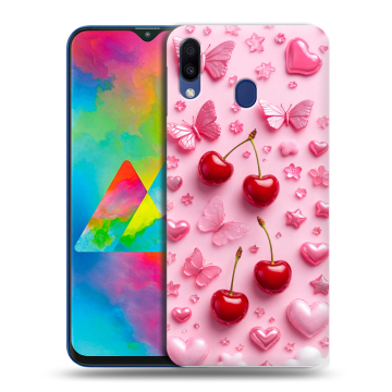 Силиконовый чехол на Samsung Galaxy M20 с принтом для девочек Силиконовый чехол на Samsung Galaxy M20 с принтом для девочек