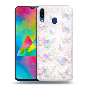 Силиконовый чехол на Samsung Galaxy M20 с принтом женский Силиконовый чехол на Samsung Galaxy M20 с принтом женский