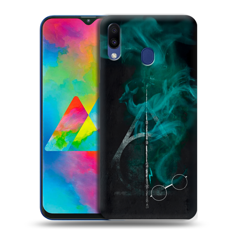 Силиконовый чехол на Samsung Galaxy M20 с принтом Гарри Поттер Harry Potter Силиконовый чехол на Samsung Galaxy M20 с принтом Гарри Поттер Harry Potter