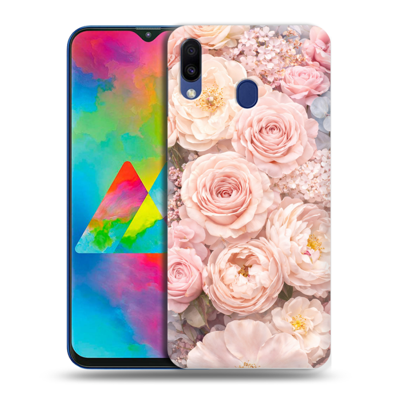Силиконовый чехол на Samsung Galaxy M20 с принтом женский Силиконовый чехол на Samsung Galaxy M20 с принтом женский