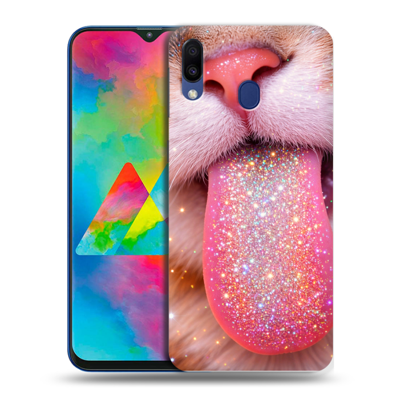 Силиконовый чехол на Samsung Galaxy M20 с принтом для девочек Силиконовый чехол на Samsung Galaxy M20 с принтом для девочек