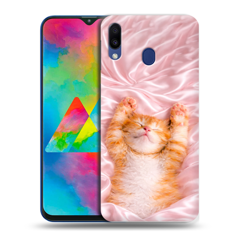 Силиконовый чехол на Samsung Galaxy M20 с принтом женский Силиконовый чехол на Samsung Galaxy M20 с принтом женский