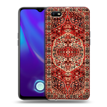 Силиконовый противоударный чехол на OPPO A1k с принтом Ковер