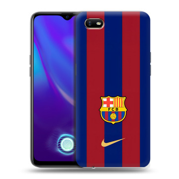 Силиконовый противоударный чехол на OPPO A1k с принтом Барселона Barcelona Силиконовый противоударный чехол на OPPO A1k с принтом Барселона Barcelona