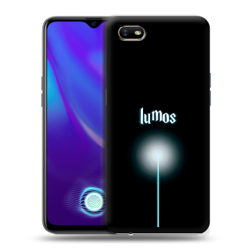 Силиконовый противоударный чехол на OPPO A1k с принтом Harry Potter Гарри Поттер
