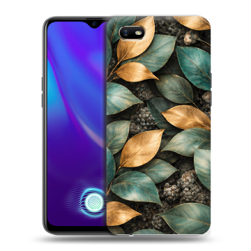 Силиконовый противоударный чехол на OPPO A1k с принтом женский Силиконовый противоударный чехол на OPPO A1k с принтом женский