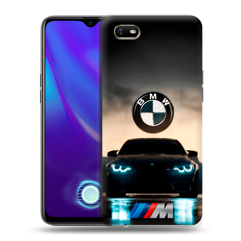 Пластиковый чехол на OPPO A1k с принтом БМВ BMW Пластиковый чехол на OPPO A1k с принтом БМВ BMW