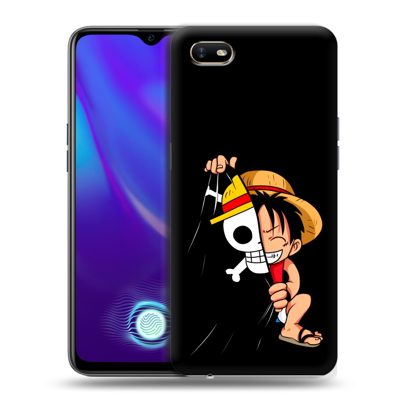 Пластиковый чехол на OPPO A1k с принтом One Piece Ван Пис Пластиковый чехол на OPPO A1k с принтом One Piece Ван Пис