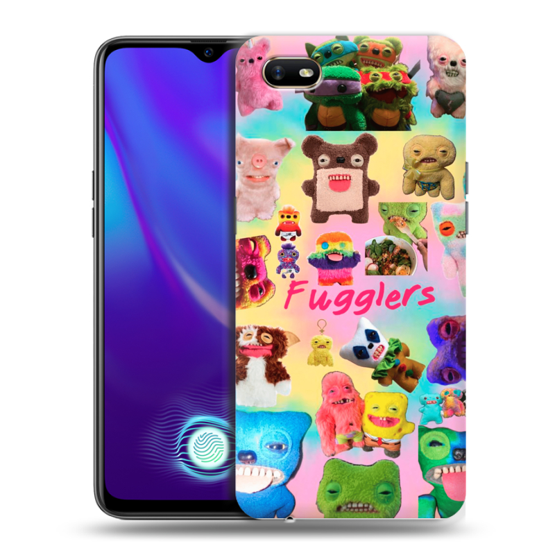 Силиконовый противоударный чехол на OPPO A1k с принтом Флагер Fuggler Силиконовый противоударный чехол на OPPO A1k с принтом Флагер Fuggler