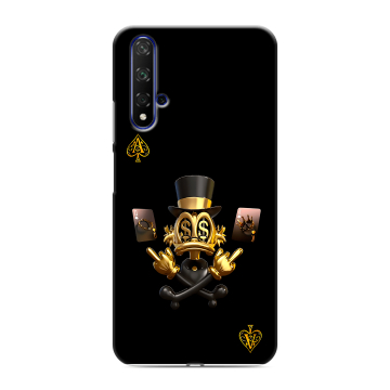 Силиконовый чехол на Huawei Honor 20 с принтом Золотой скрудж макдак