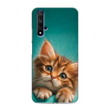 Силиконовый чехол на Huawei Honor 20 с принтом котенок Силиконовый чехол на Huawei Honor 20 с принтом котенок