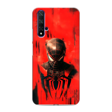 Силиконовый чехол на Huawei Honor 20 с принтом человек паук spiderman Силиконовый чехол на Huawei Honor 20 с принтом человек паук spiderman