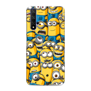 Силиконовый чехол на Huawei Honor 20 с принтом Миньоны Силиконовый чехол на Huawei Honor 20 с принтом Миньоны
